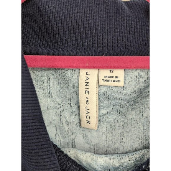 Janie And Jack Floral Sleeveless Collared Dress, size 12 - Picture 4 of 5